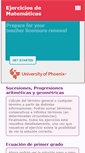 Mobile Screenshot of ematematicas.net